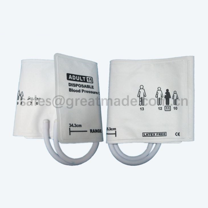 Duine fásta # 11Archineálach Nibp Cuff, 25.3-34.3cm Ciorclán Arm, Dhá Feadáin