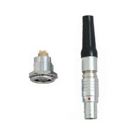 FGG EGG 1B Sraith 303 Ceangal Miotail Breiseán Díreach / Soicéad seasta Push-pull Metal Connector