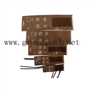 Cufa Brú Fola In-athúsáidte le Dé-Feadán (Naíonán, Péidiatraice, Duine Fásta Beag, duine fásta, Duine Fásta Mór, Ceangal THIGH.without.