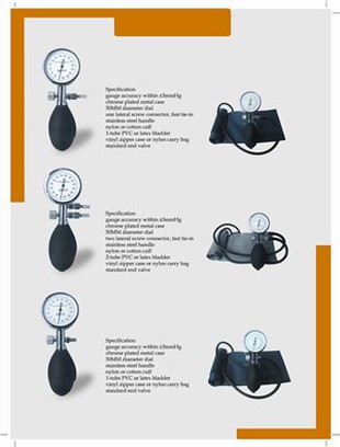 Cufa Brú Fola Sphygmomanometer Aneroid Matual